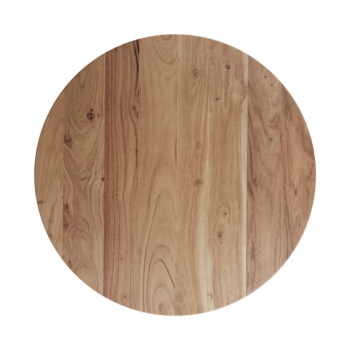achat table basse ronde en bois d acacia 80 cm diametre