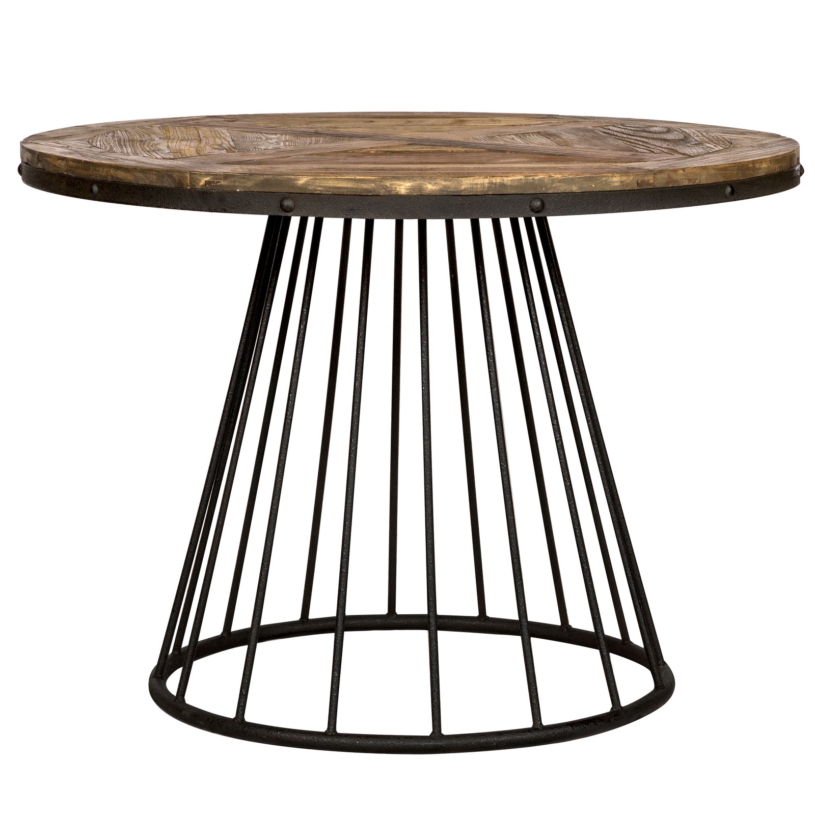 achat table bois pieds metal