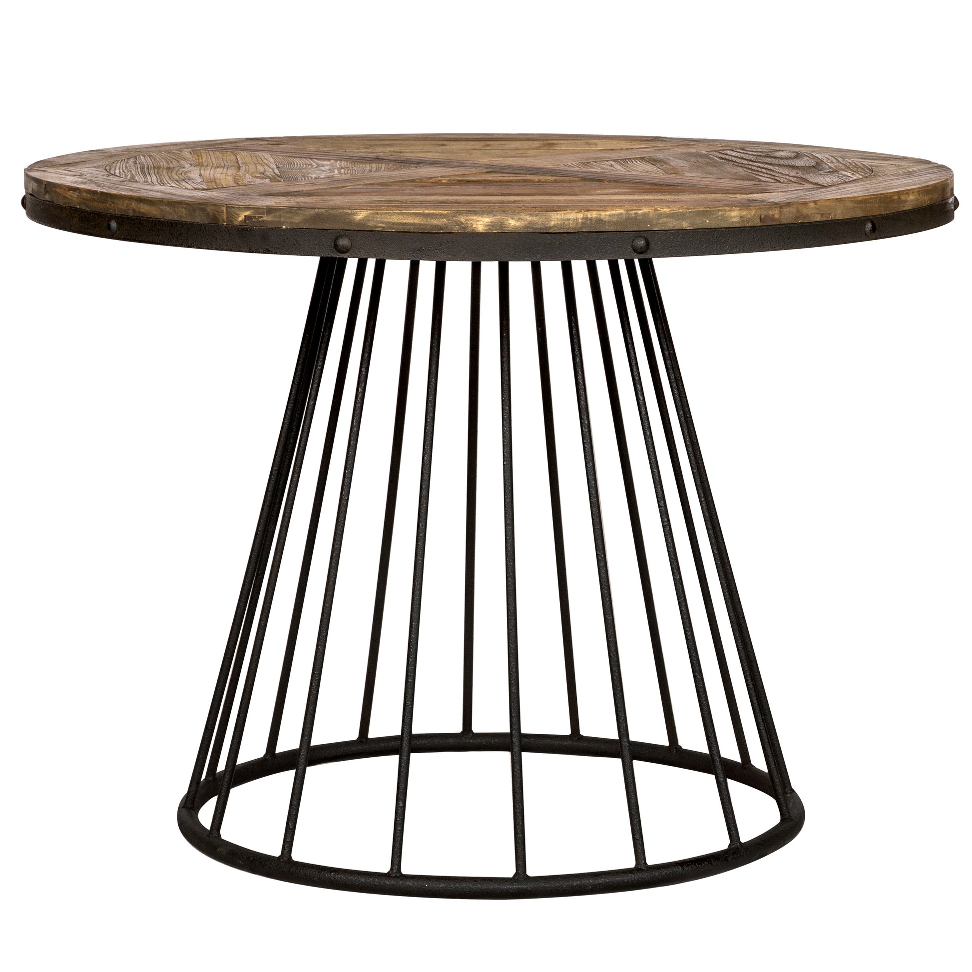 achat table bois pieds metal