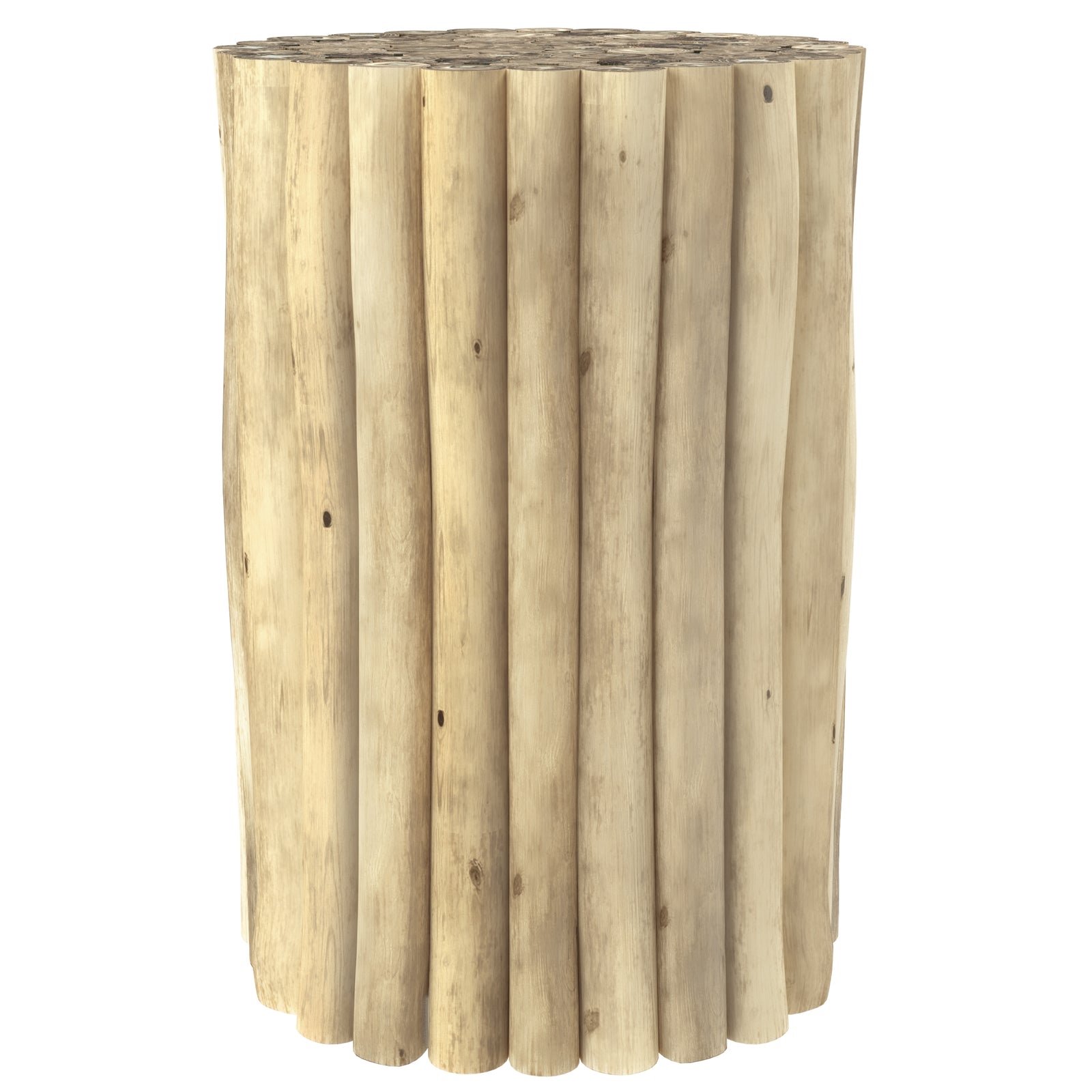 achat table d appoint en teck ethnique