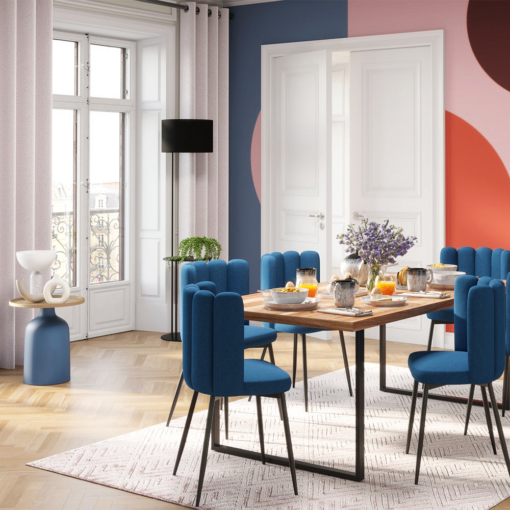 achat table d appoint metal bleu dore