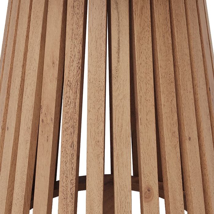 achat table d appoint ronde bois acacia