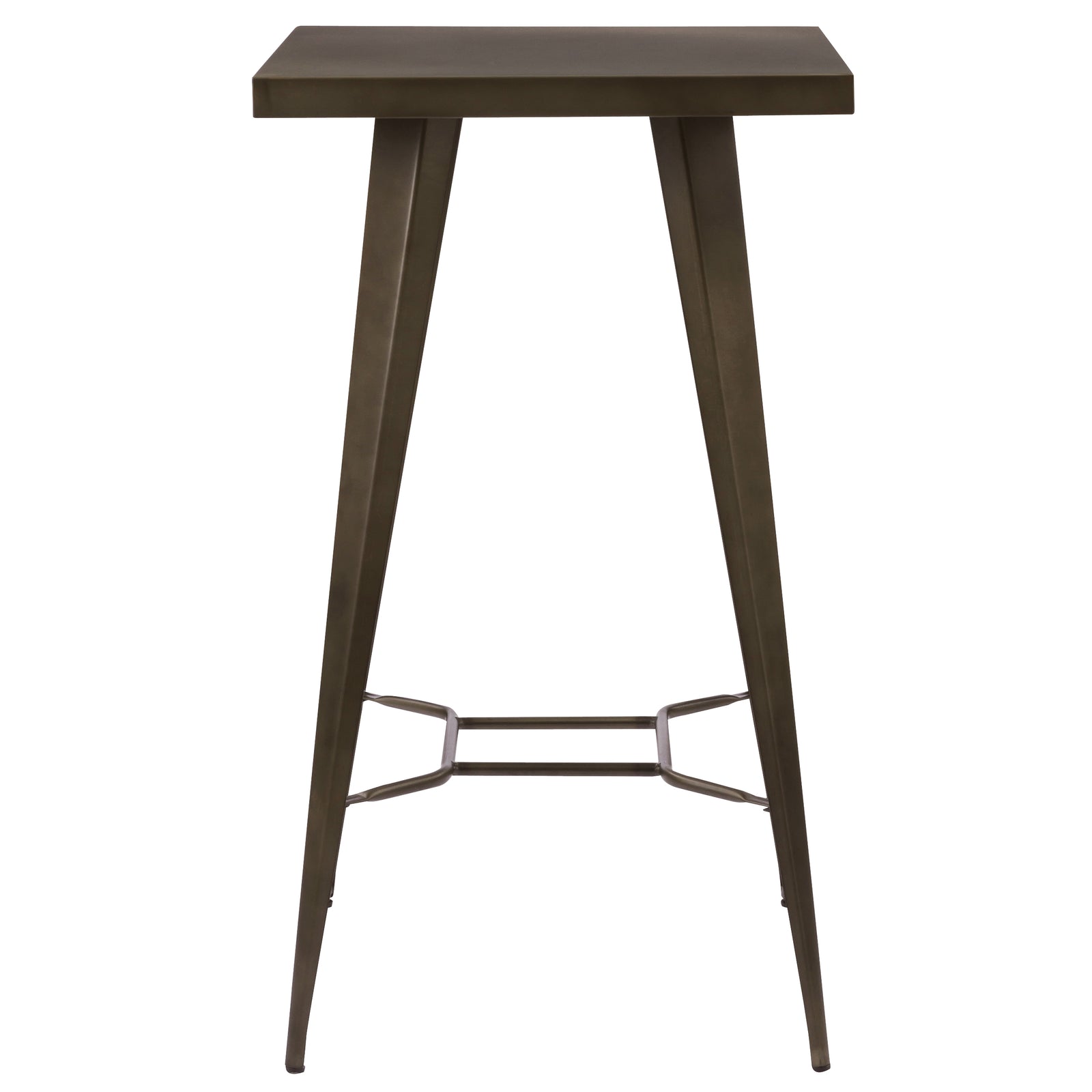 achat table de bar metal