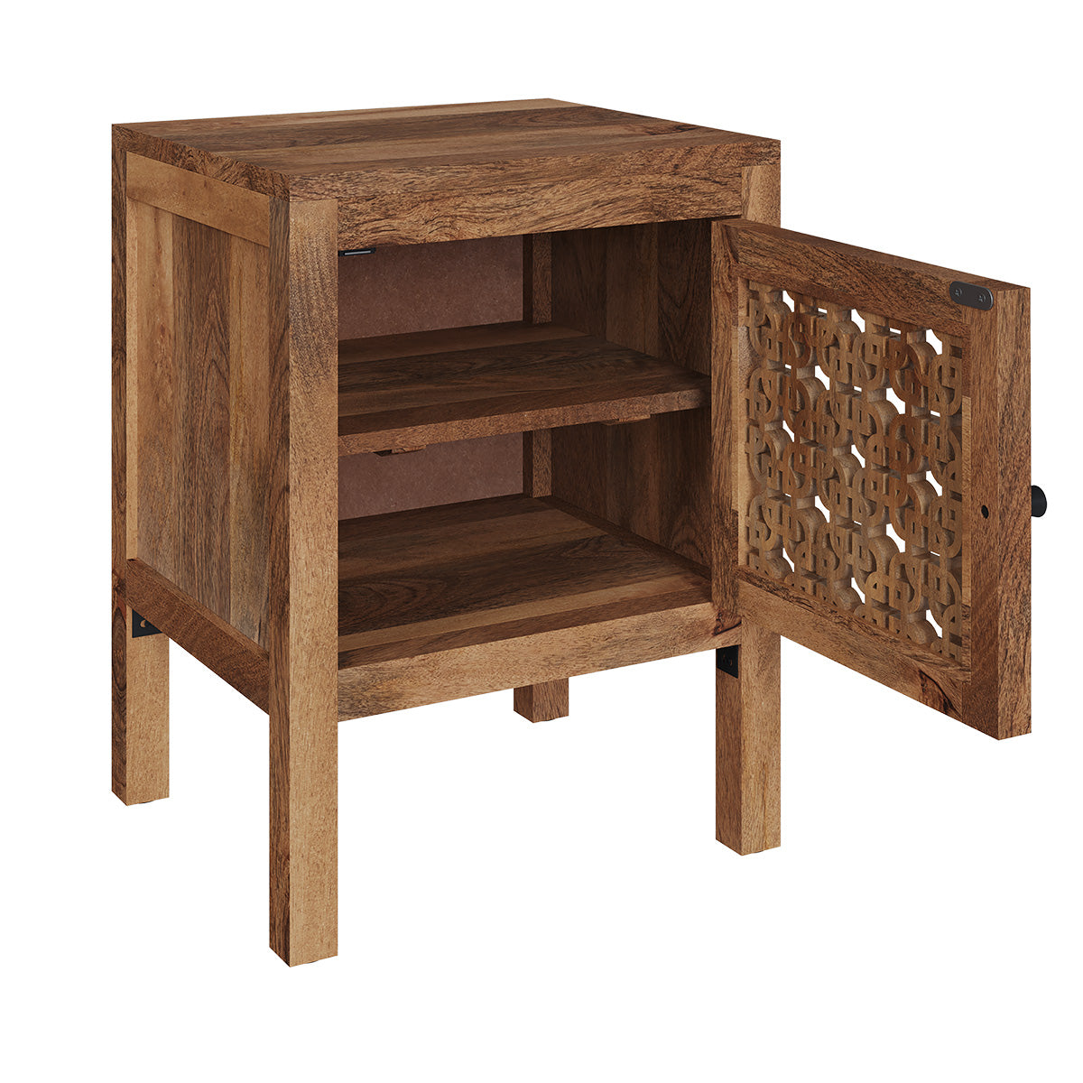 achat table de chevet bois de manguier jaya