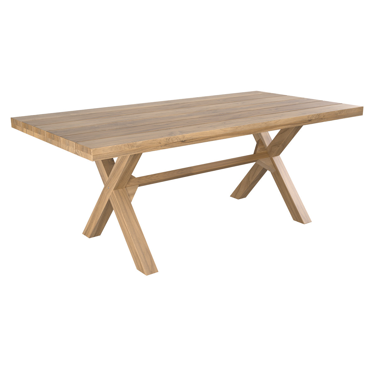 achat table de jardin bois teck massif