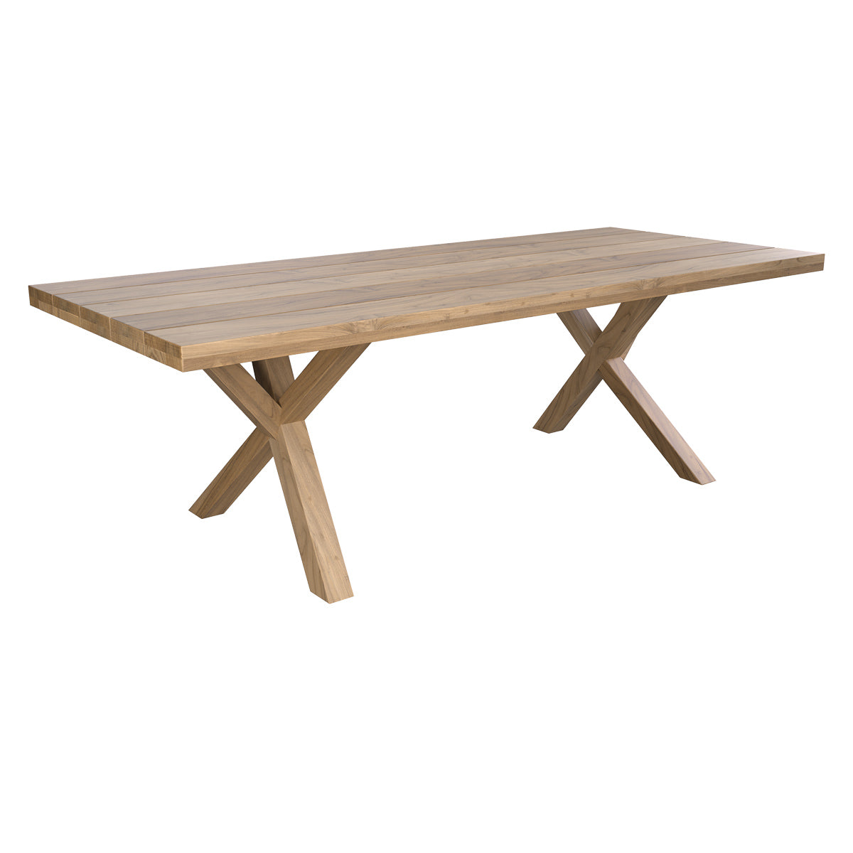 achat table de jardin bois teck massif