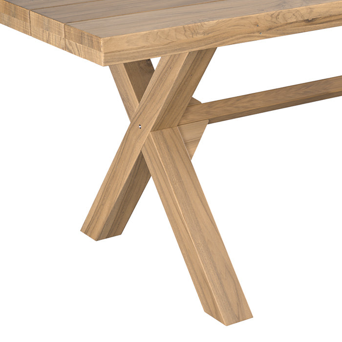 achat table de jardin en bois de teck massif