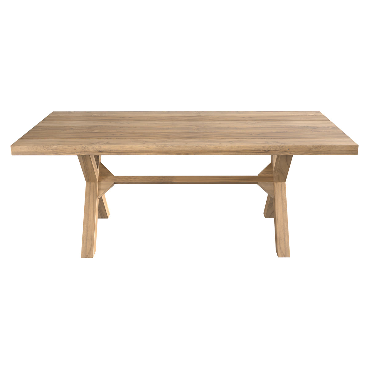 achat table de jardin en bois teck massif