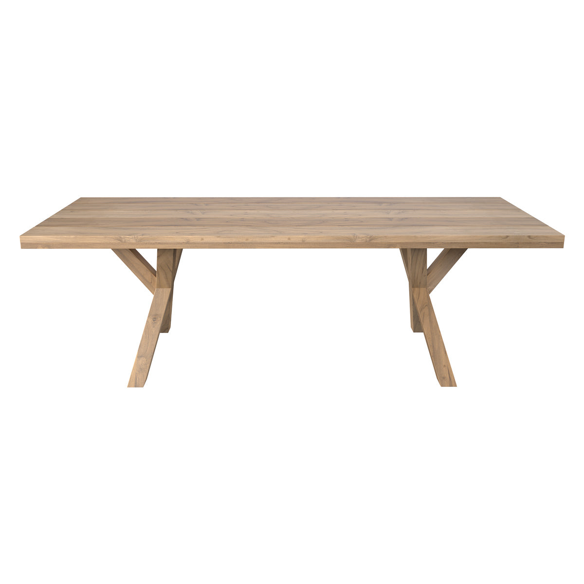 achat table de jardin en bois teck massif