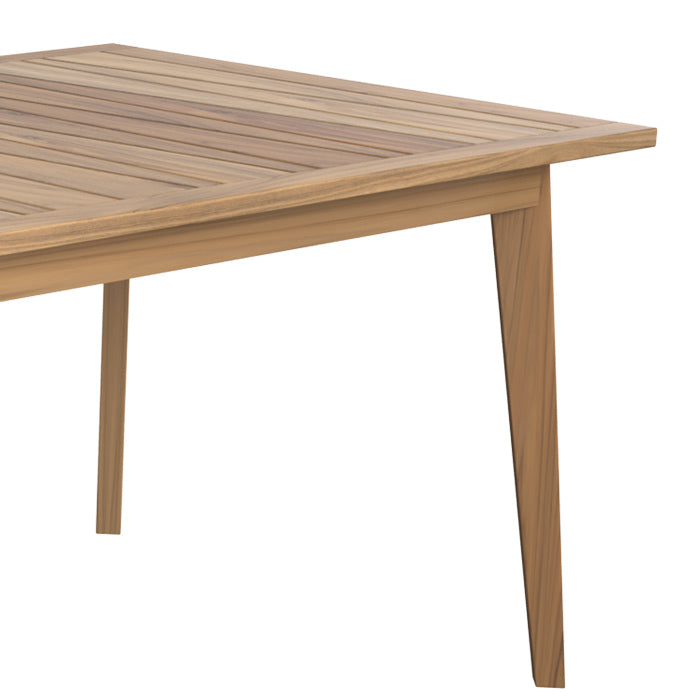 achat table de jardin extensible en bois de teck massif_1
