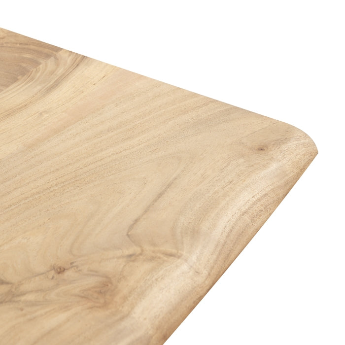 achat table longue 6 8 personnes en bois pieds metal