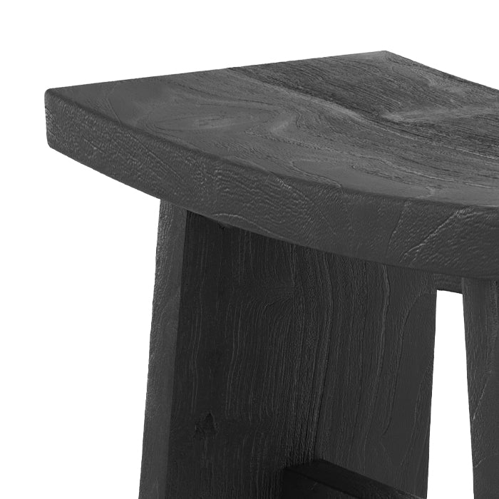 achat tabouret en bois de teck recycle