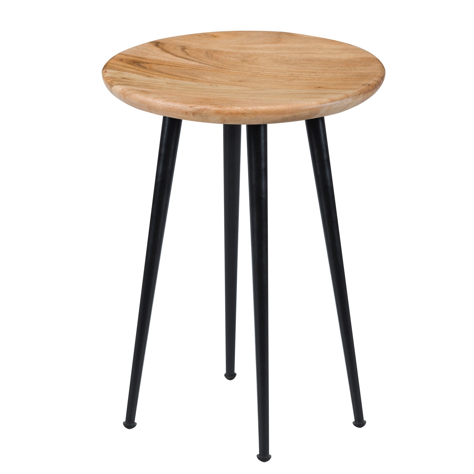 achat tabouret rond en bois clair