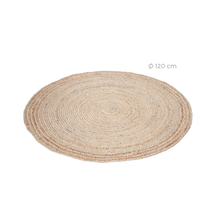 achat tapis rond en jute