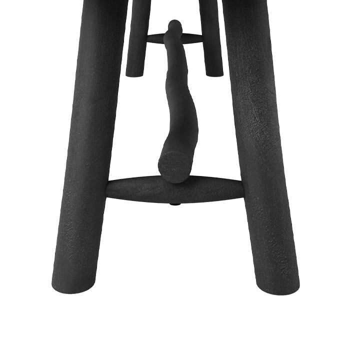 acheter banc noir toxis 145 cm bois de manguier 3 places