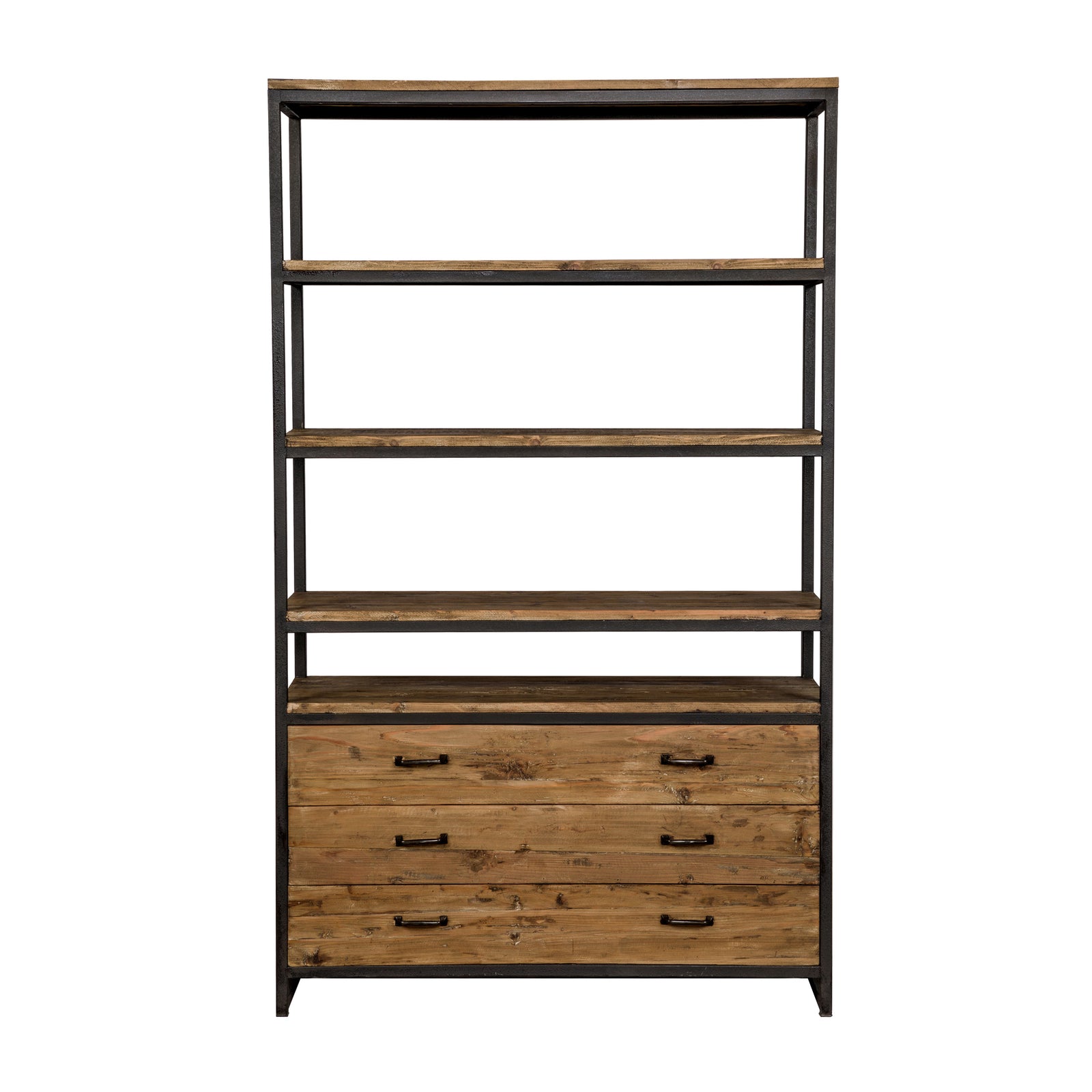 acheter bibliotheque bois et metal