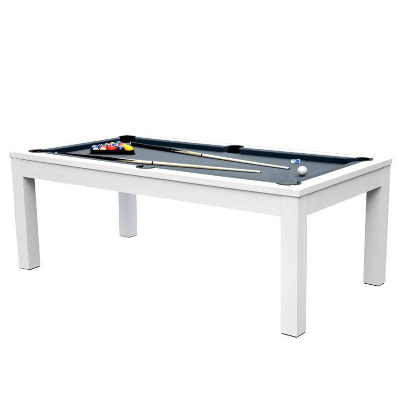 acheter billard table gris et blanc