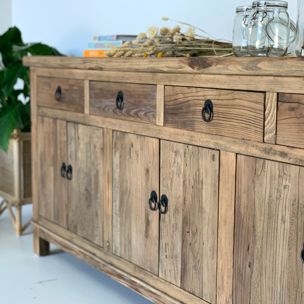 acheter buffet bois brut authentique