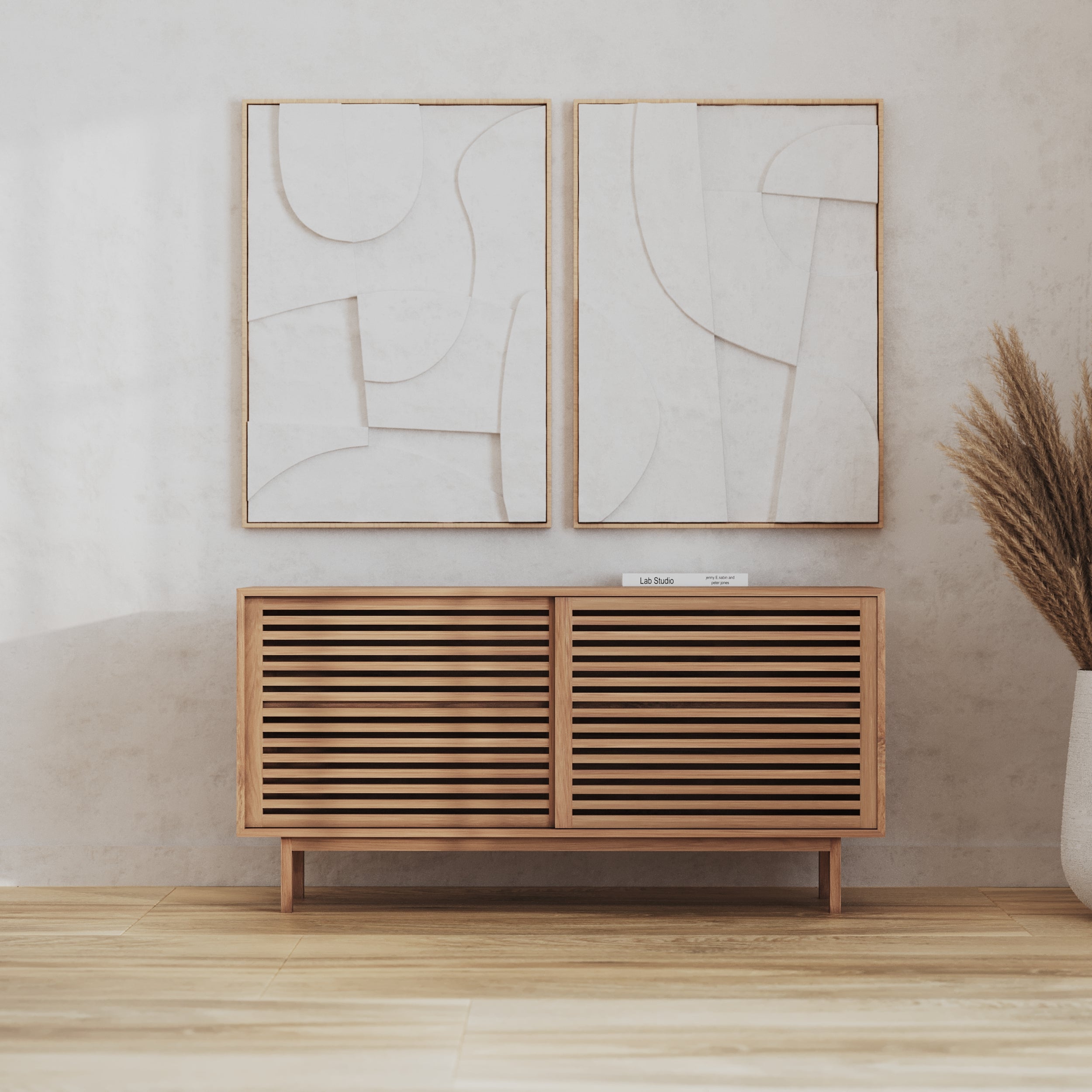 acheter buffet bormes en bois de teck