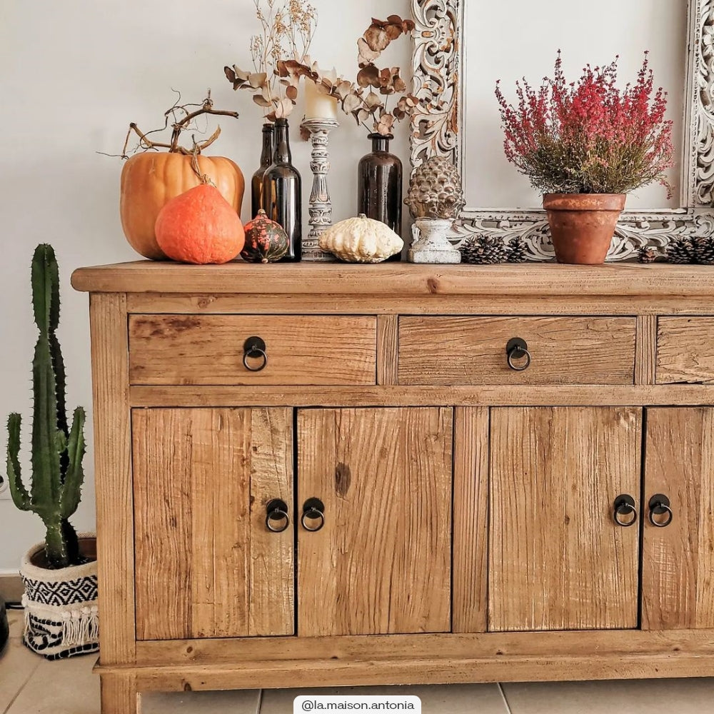 acheter buffet en bois authentique vieilli