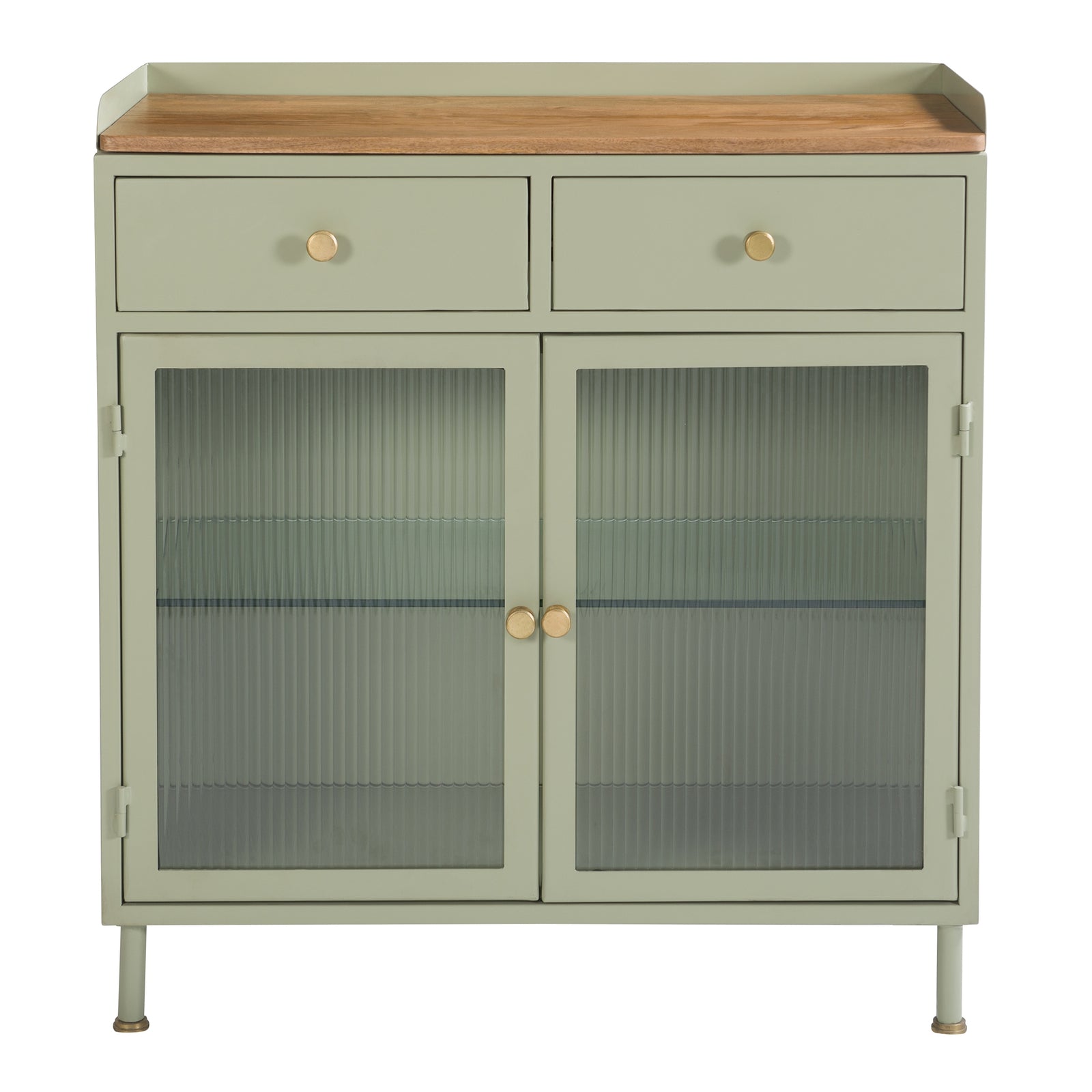 acheter buffet en metal vert clair