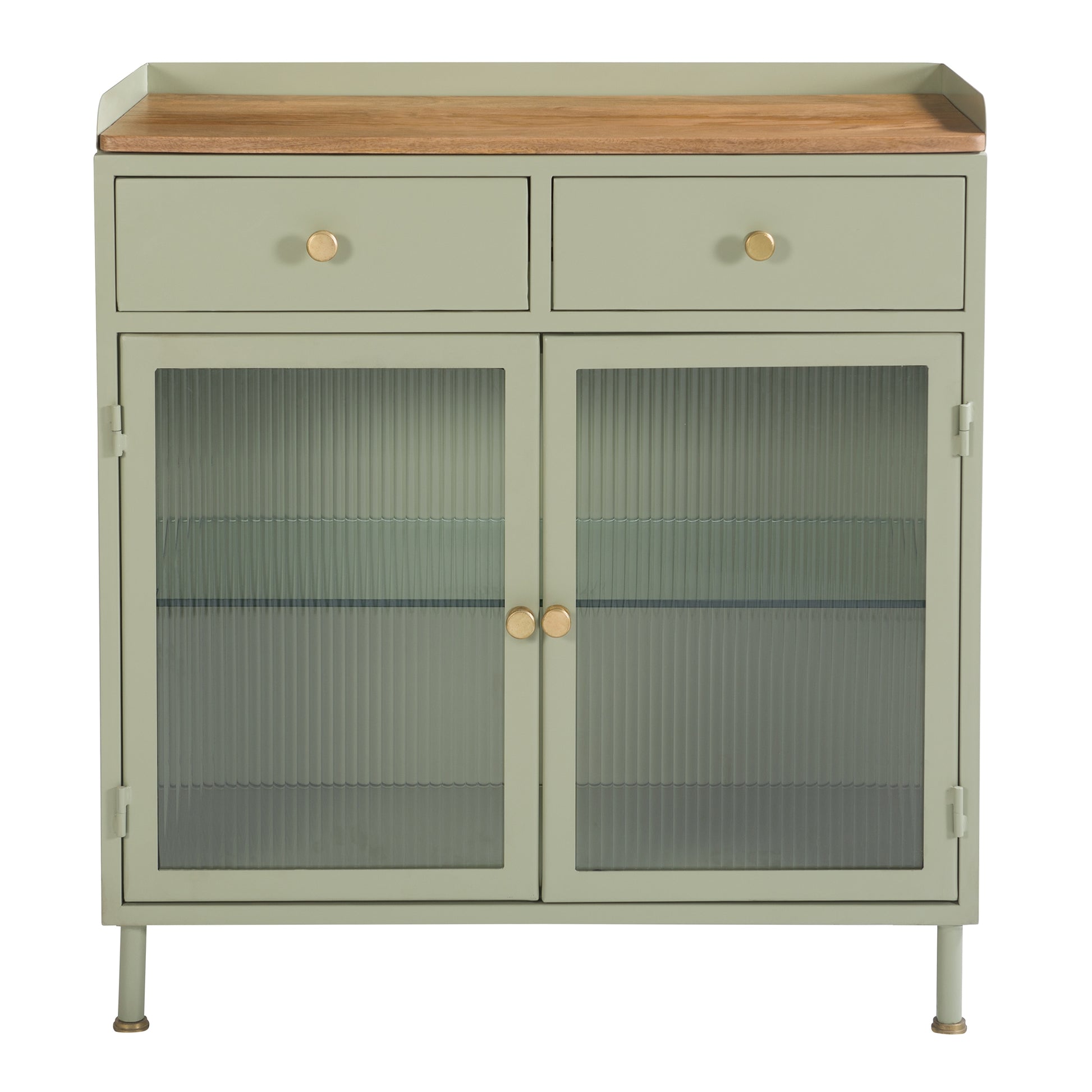 acheter buffet en metal vert clair