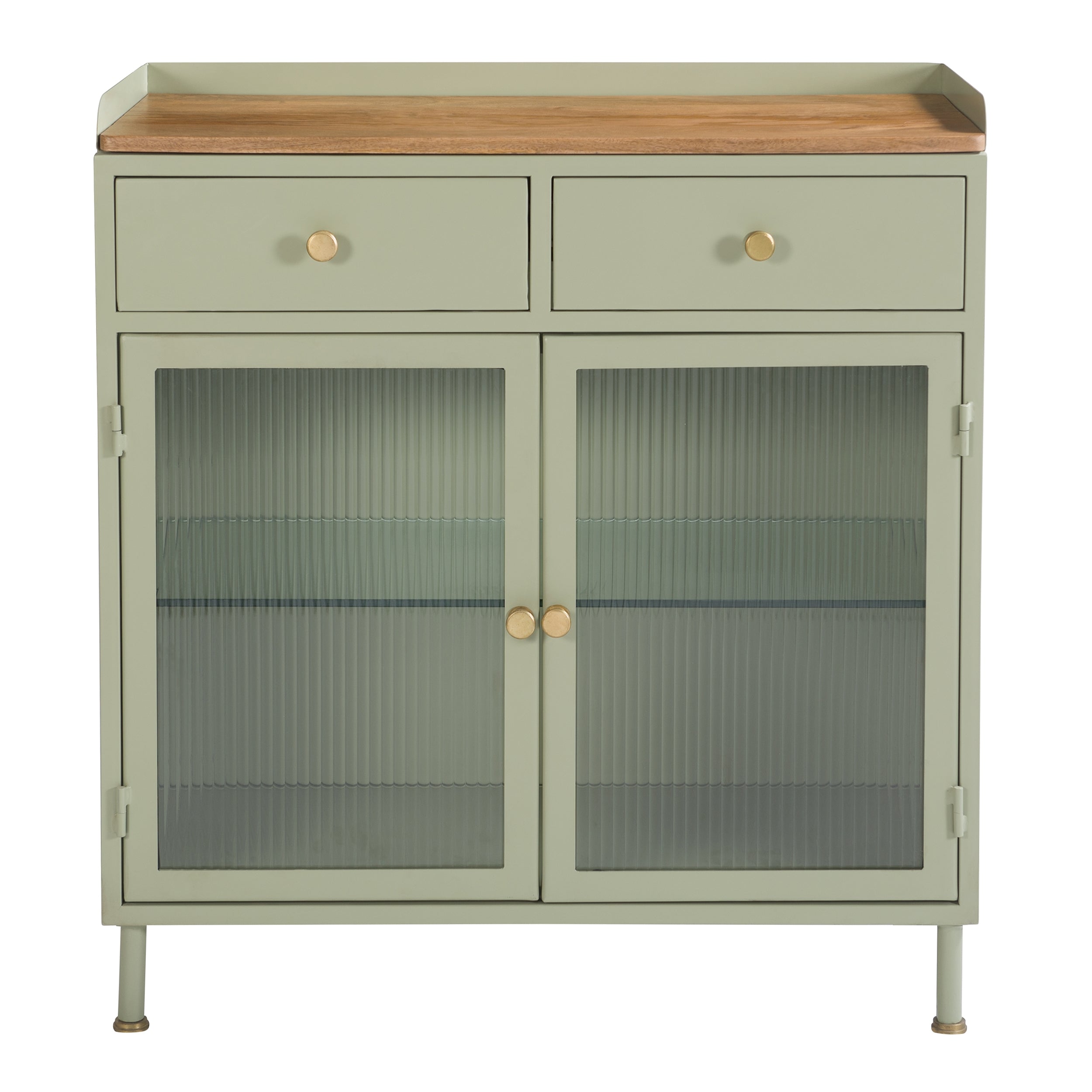acheter buffet en metal vert clair