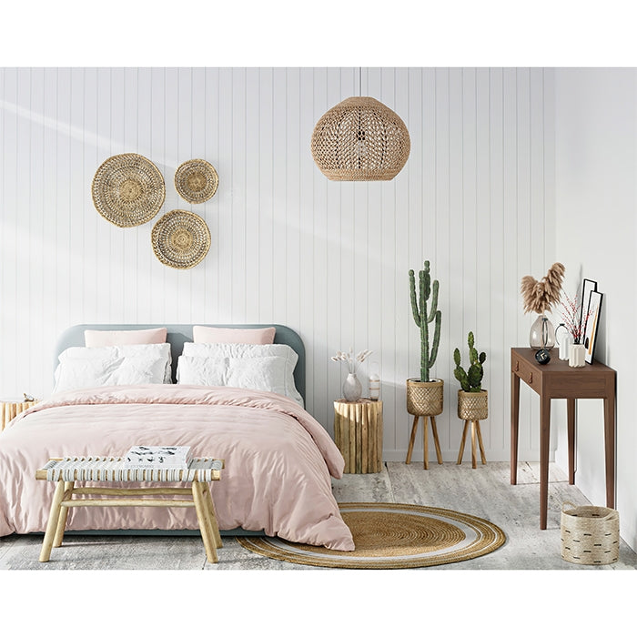 acheter cache pot en teck ajoure