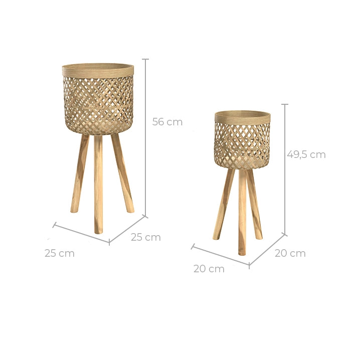 acheter cache pot lot de 2