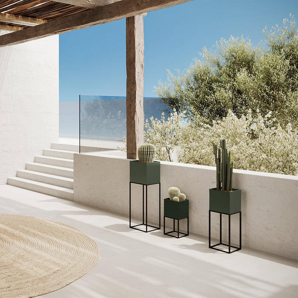 acheter cache pot lot de 3 en metal