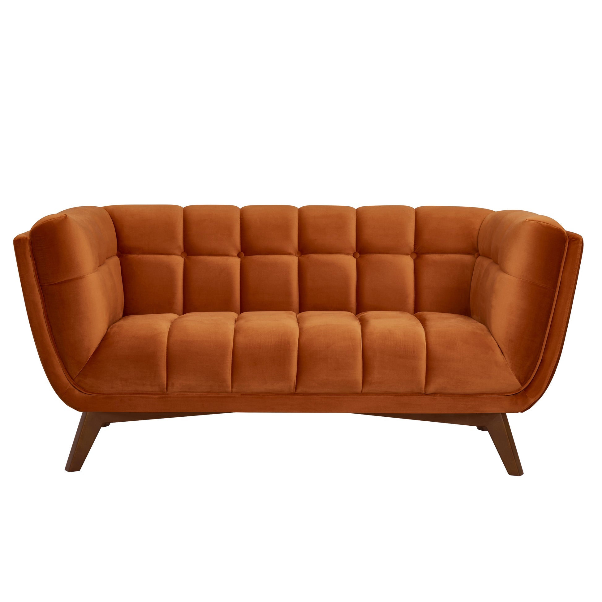 acheter-canape-2-places-orange