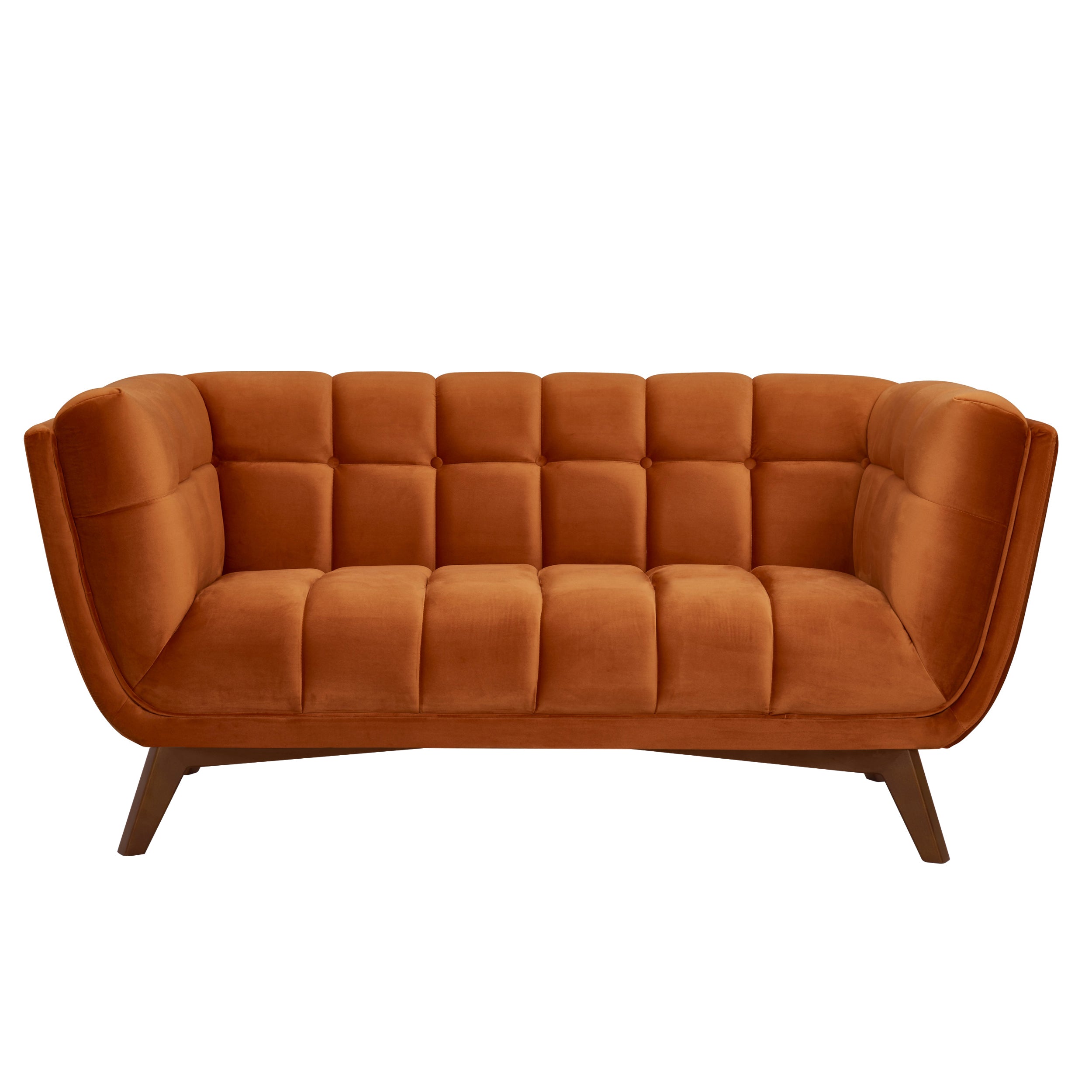 acheter-canape-2-places-orange