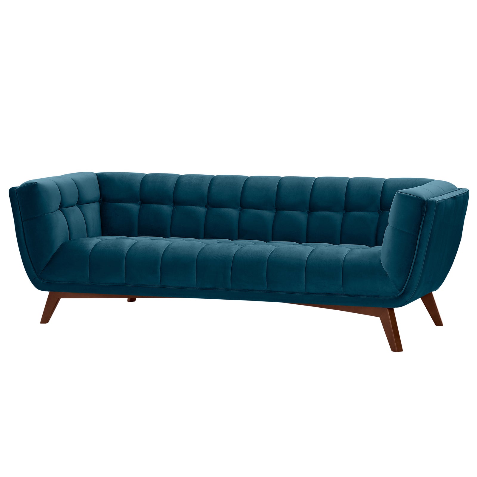 acheter canape confortable bleu velours