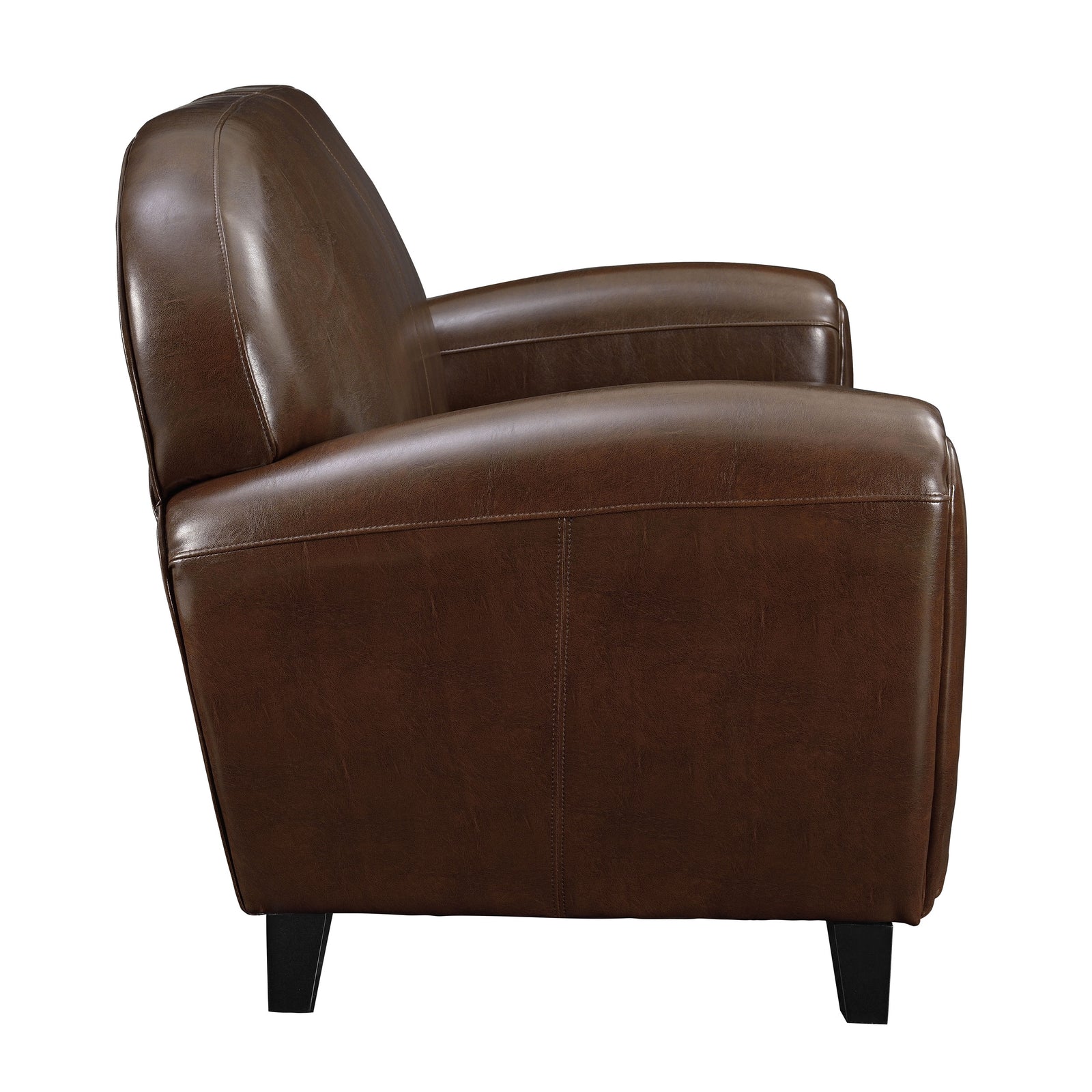 acheter canape confortable cuir marron