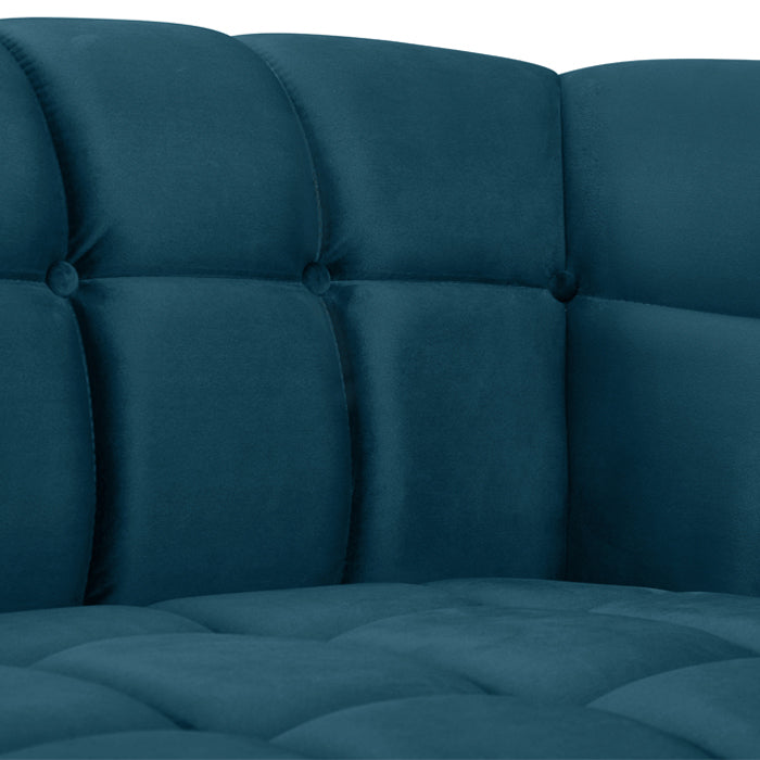 acheter canape molletonne bleu