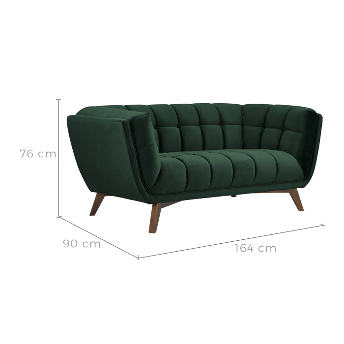 acheter canape molletonne vert fonce velours