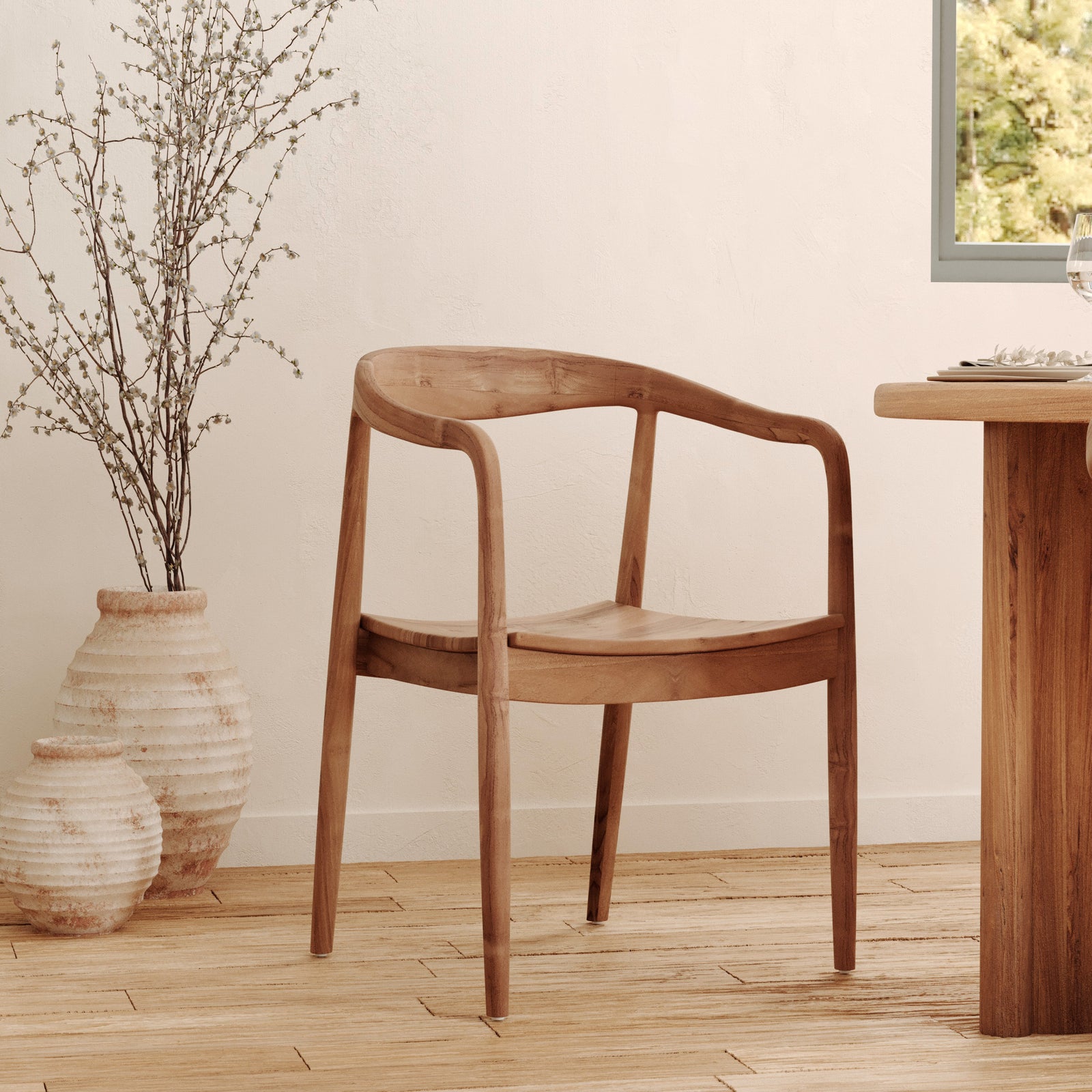 acheter chaise bois de teck qualite authentique fauteuil