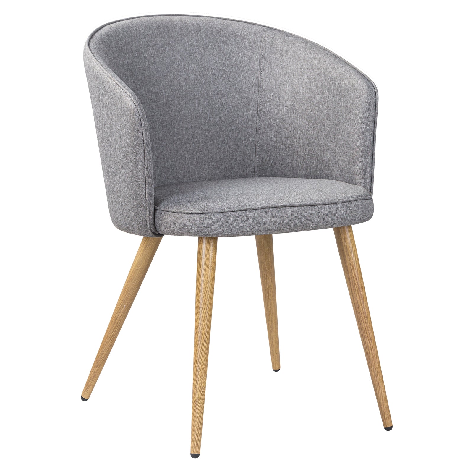 acheter chaise confort lot de 2 en tissu