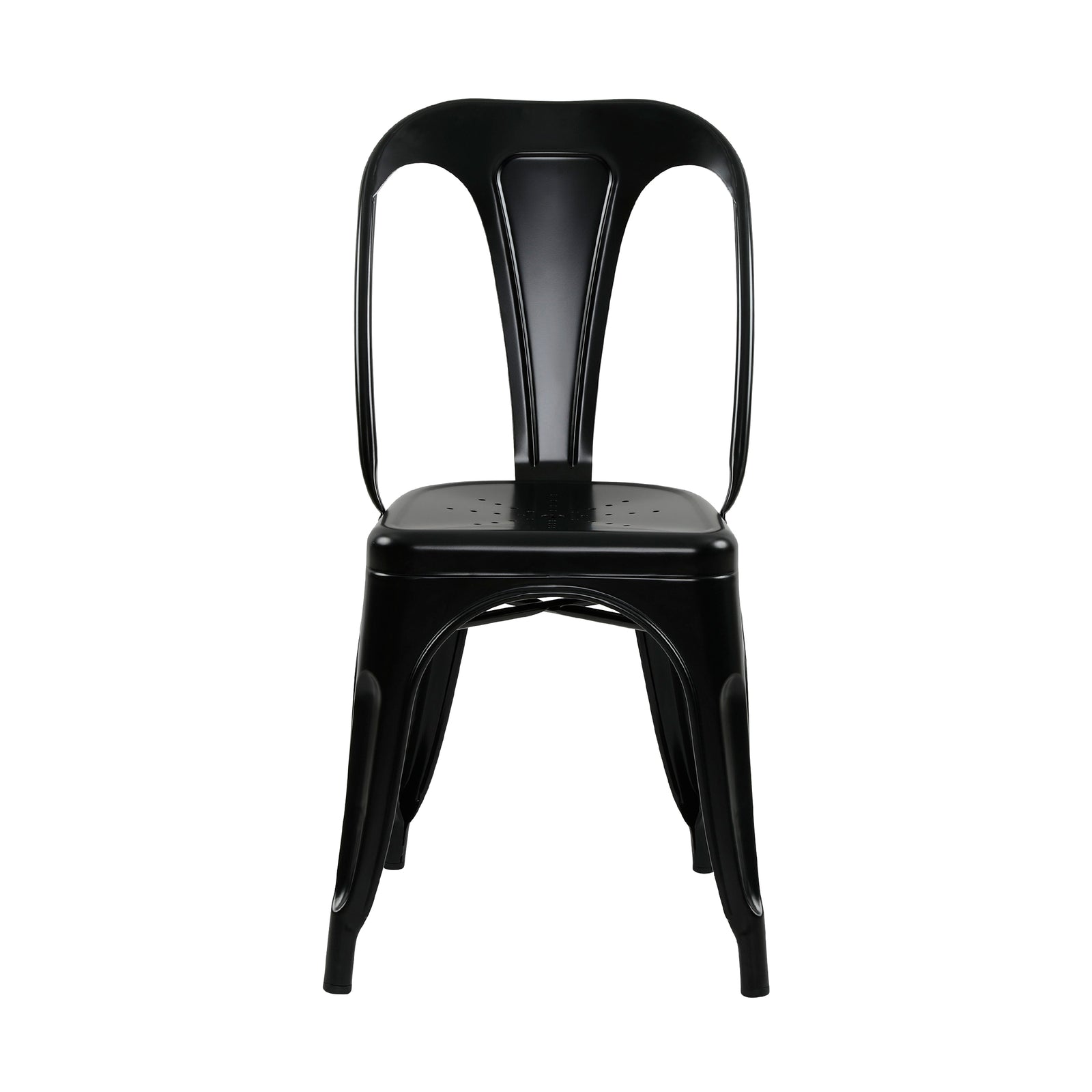 acheter chaise confortable lot de 2 noire