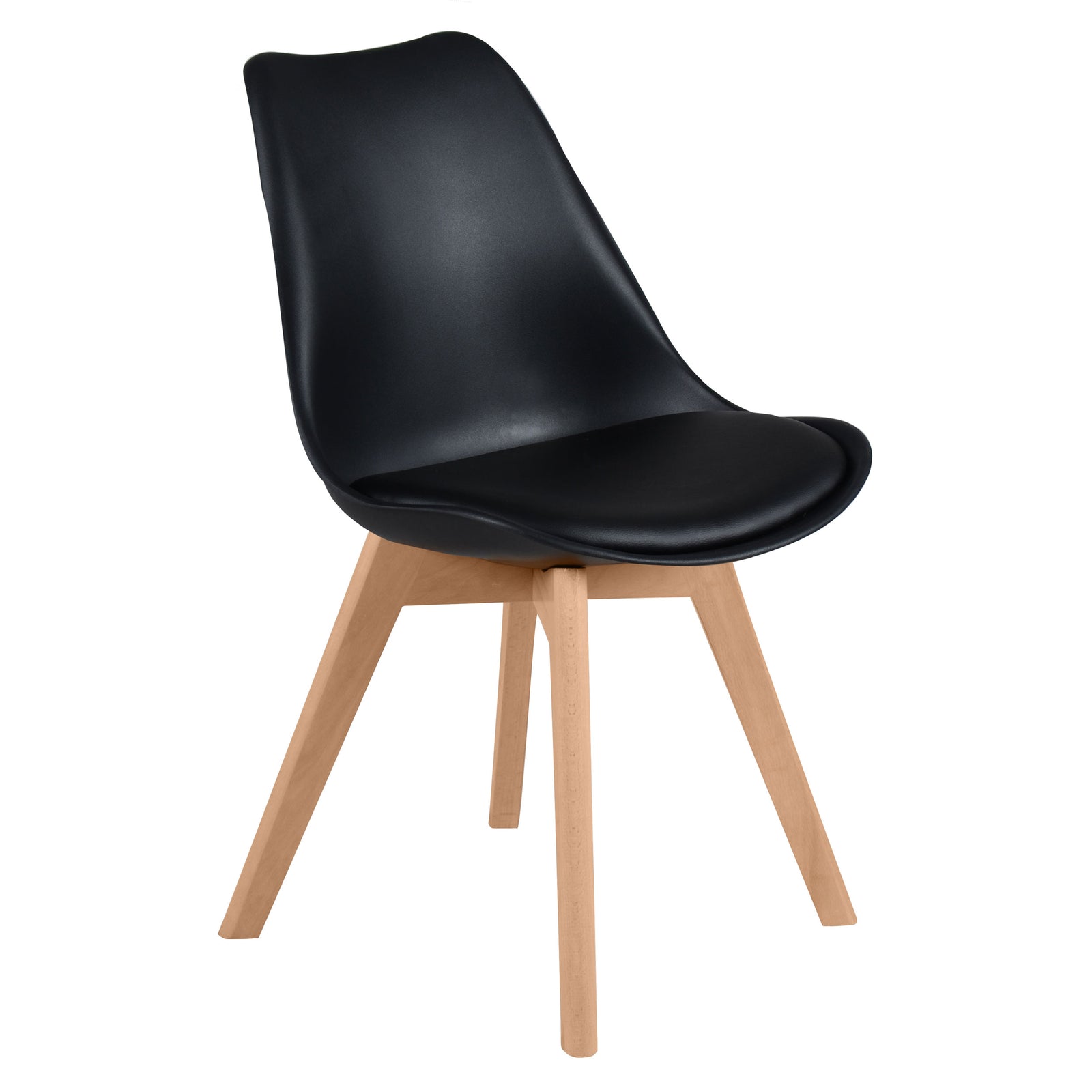 acheter chaise confortable noire