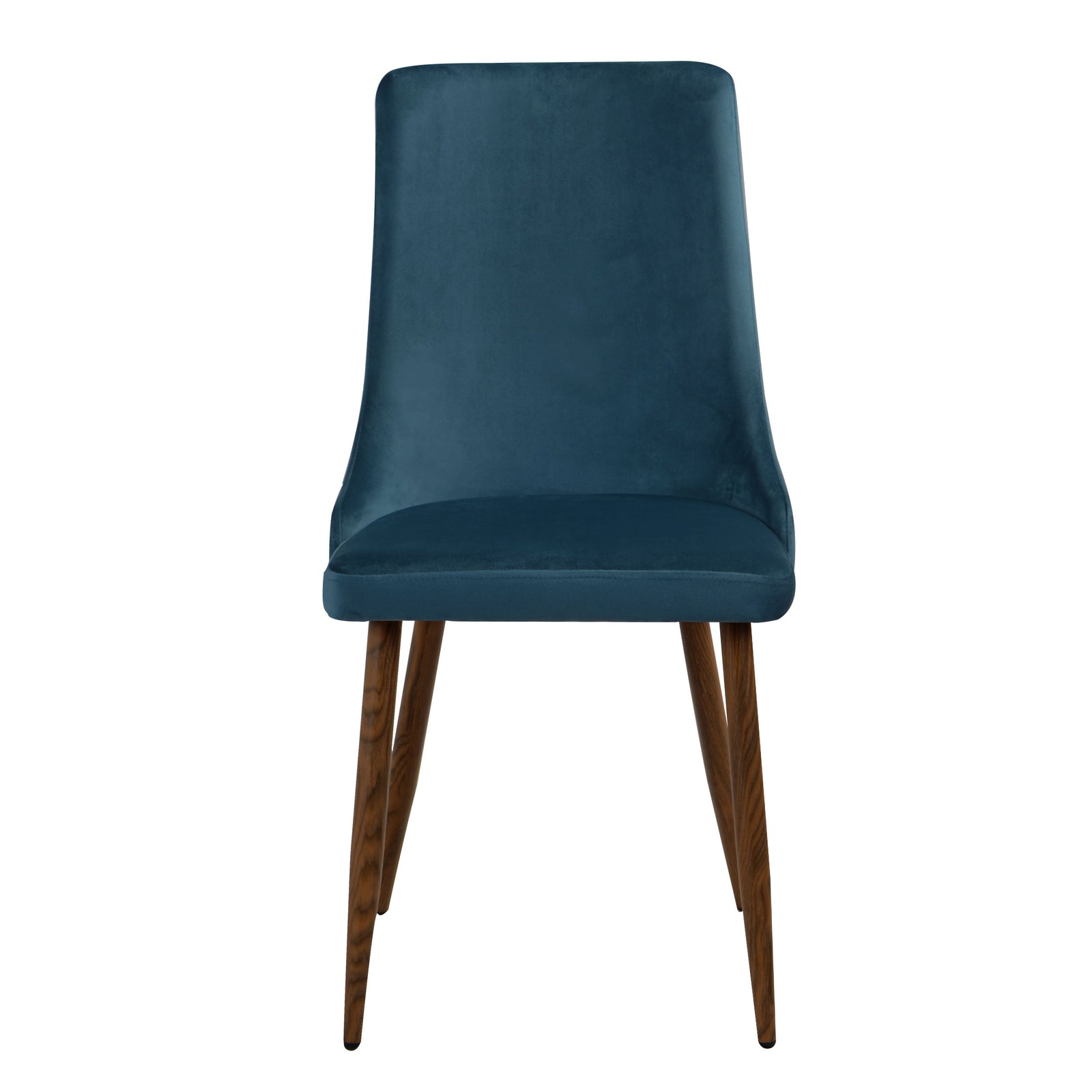 acheter chaise confortable velours pieds bois