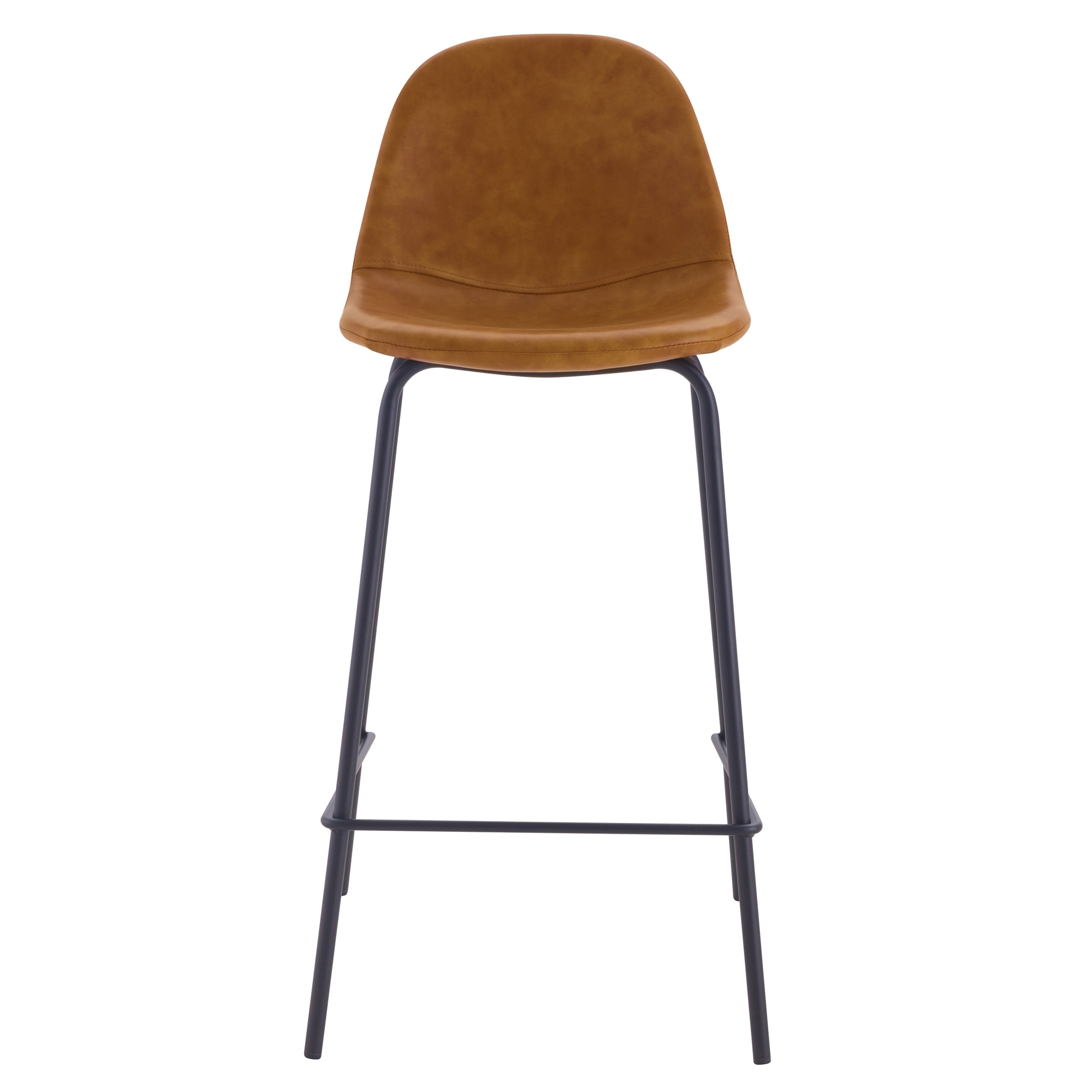 acheter chaise de bar 65 cm camel simili