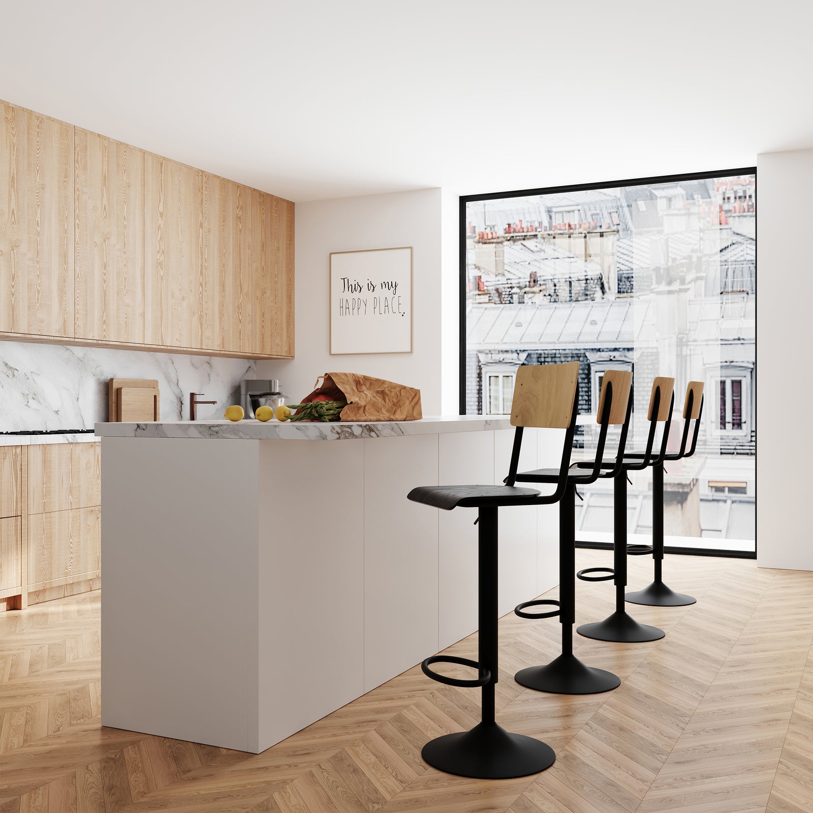 acheter chaise de bar clem lot de 2