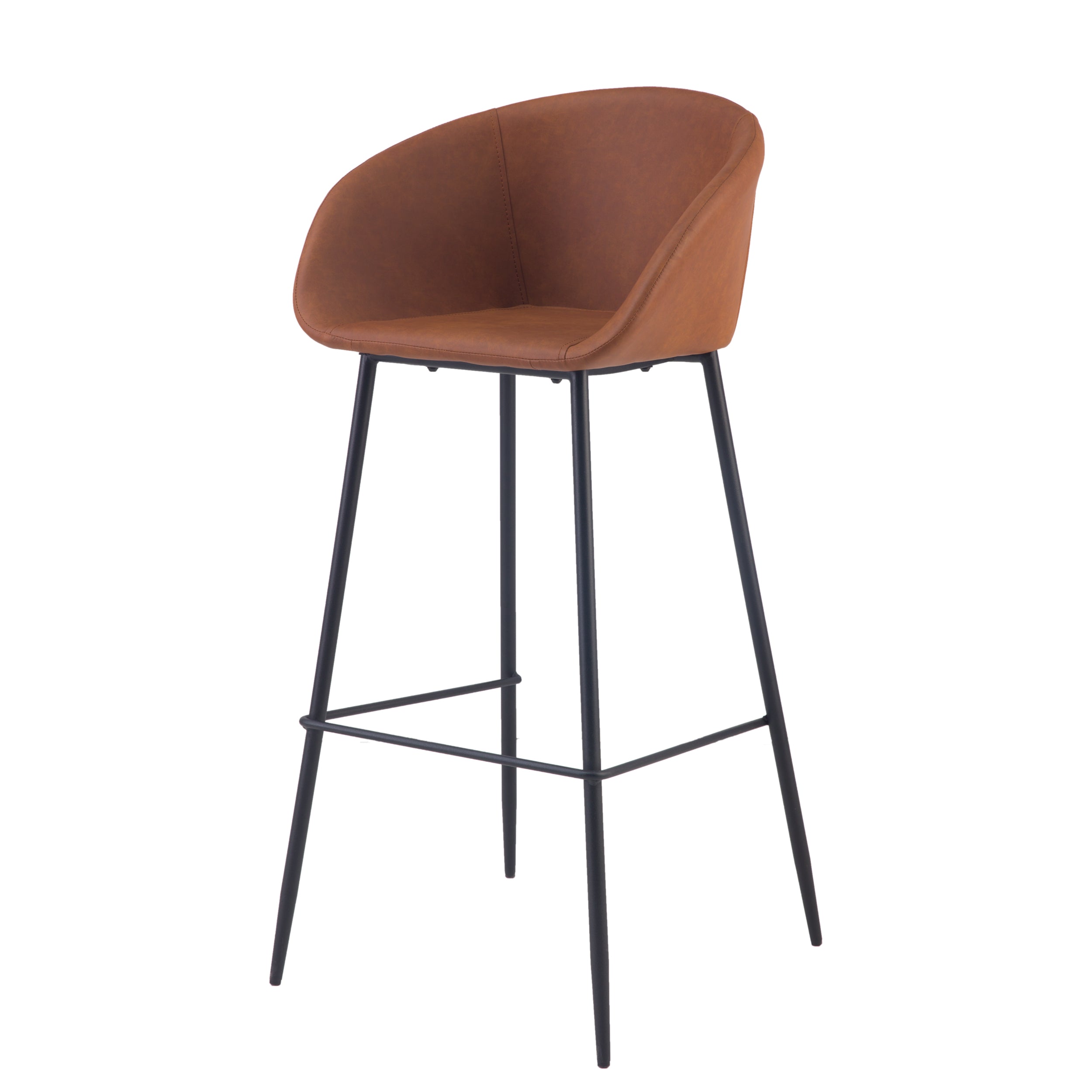 acheter chaise de bar collection vintage cuir synthetique