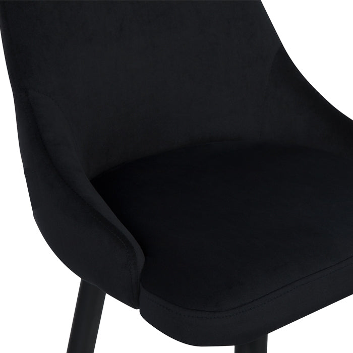 acheter chaise de bar confortable pieds dore et noir
