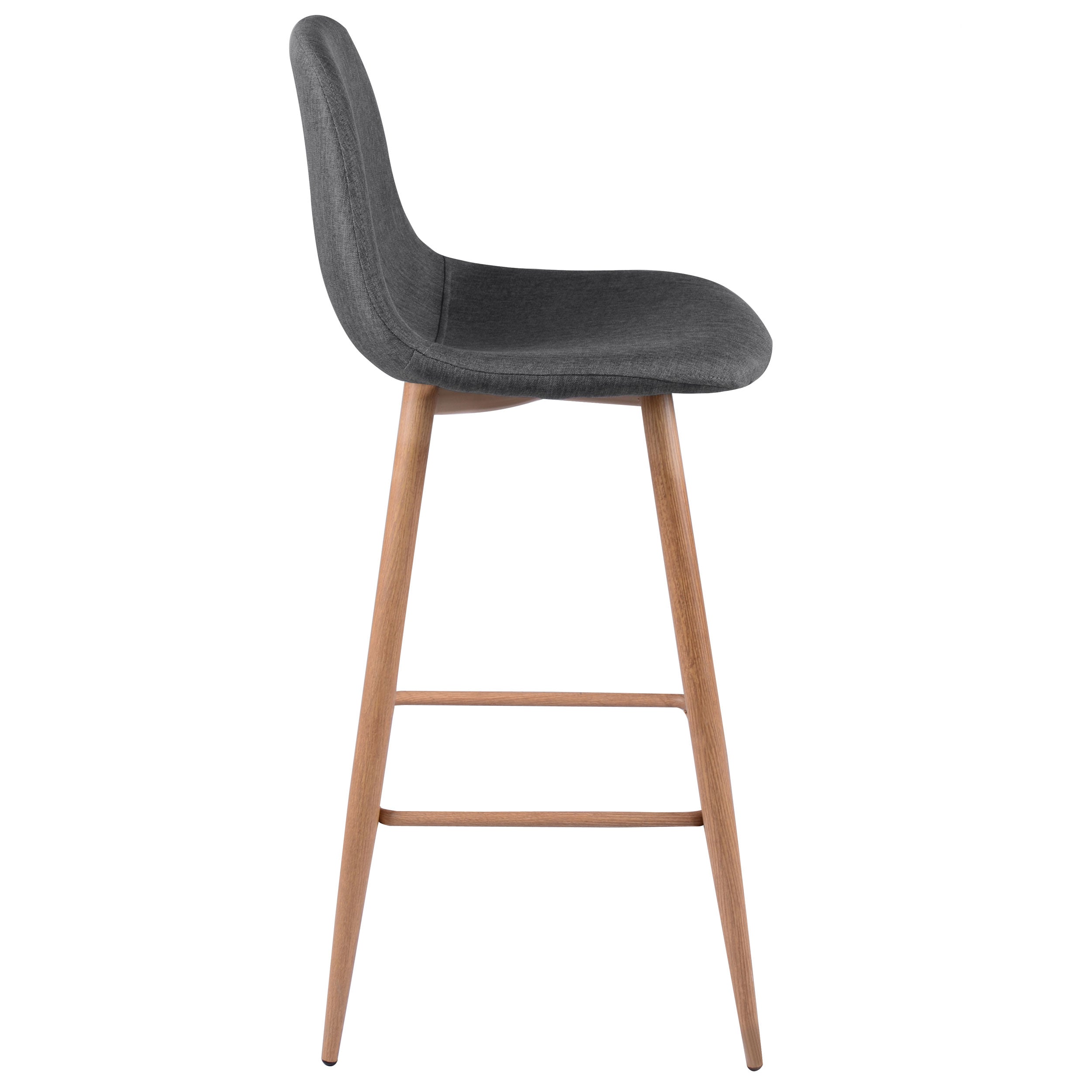 acheter chaise de bar design grise