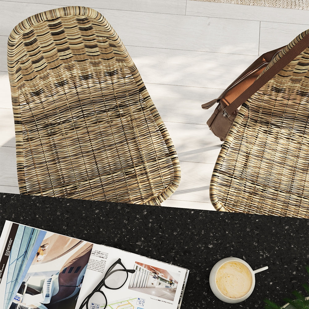 acheter chaise de bar en resine naturelle boheme