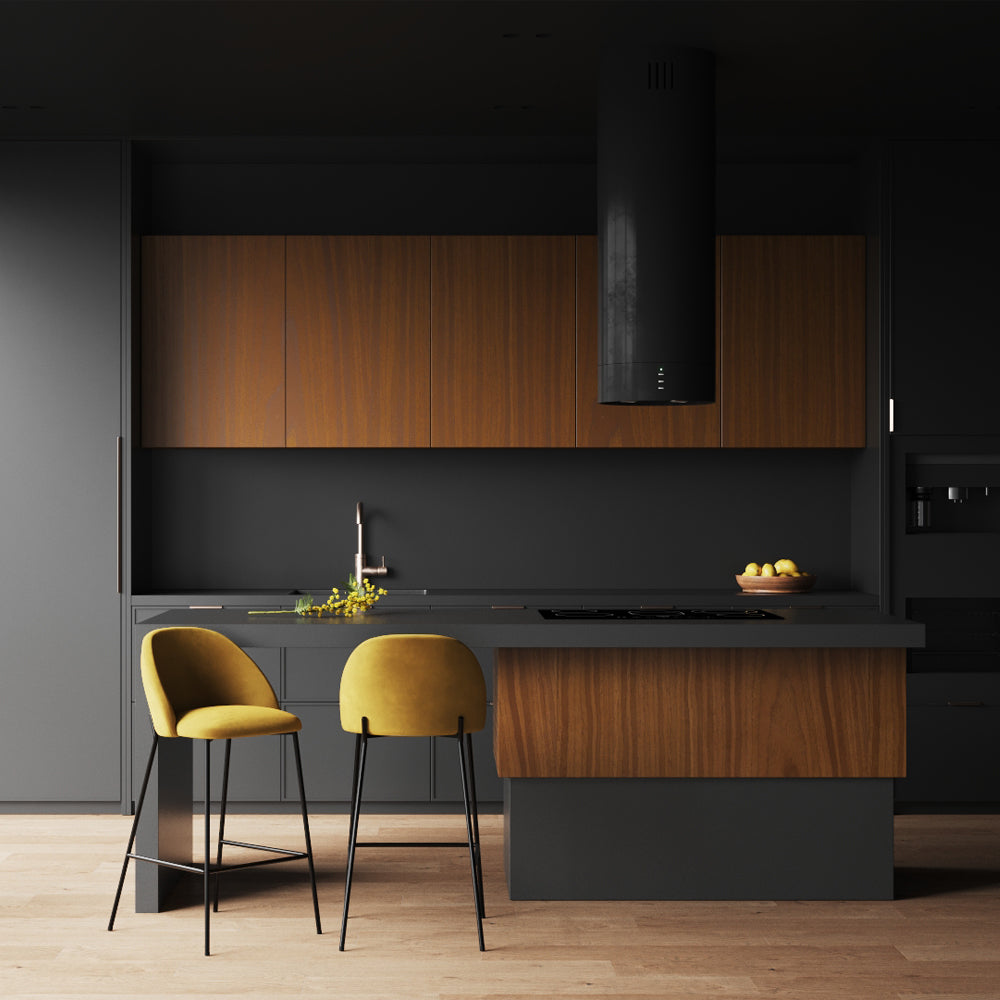 acheter chaise de bar en velours 66 cm