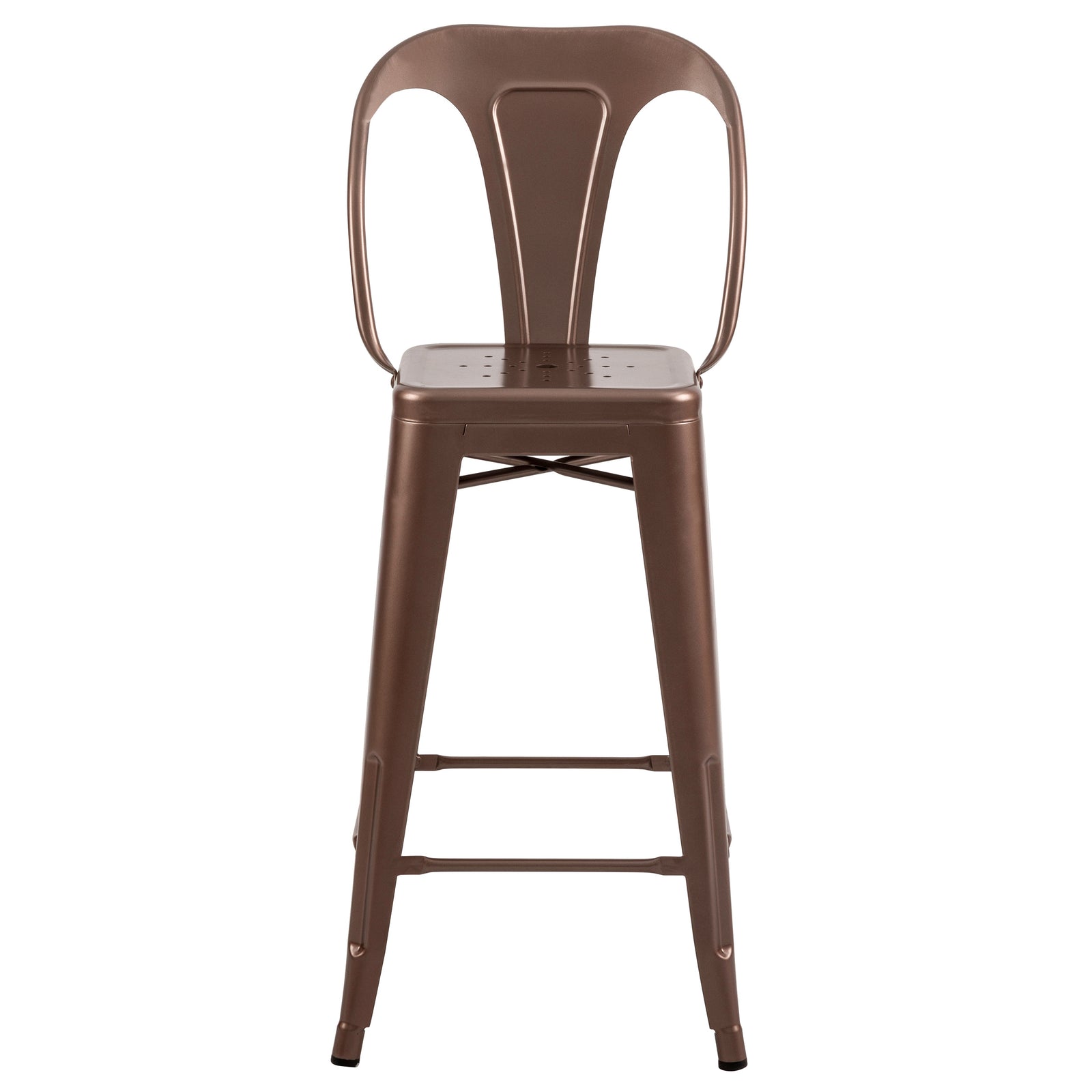 acheter chaise de bar industrielle cuivre