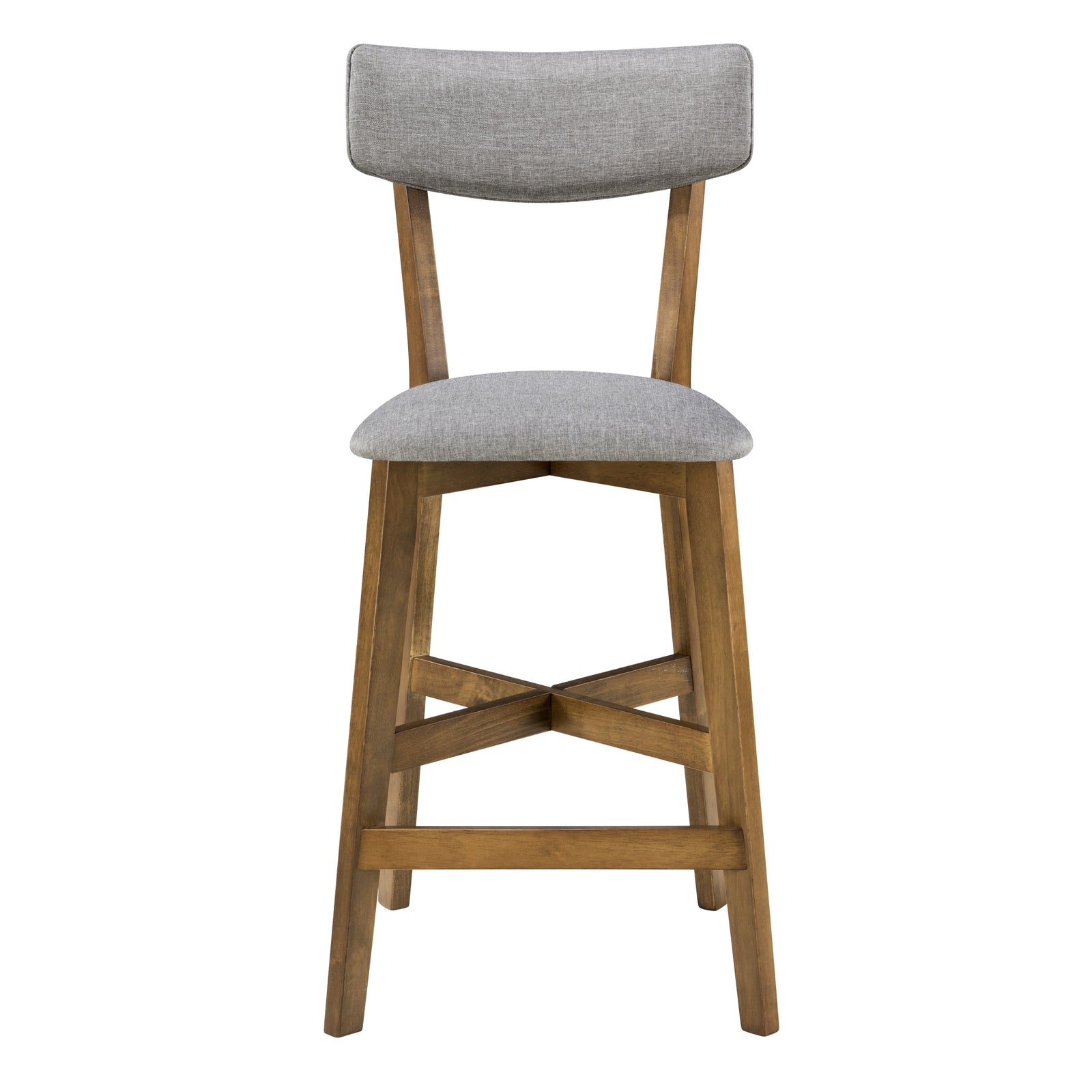 acheter chaise de bar lot de 2 bois tissu